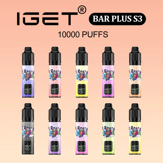 IGET Bar Plus S3 - 10,000 Puffs