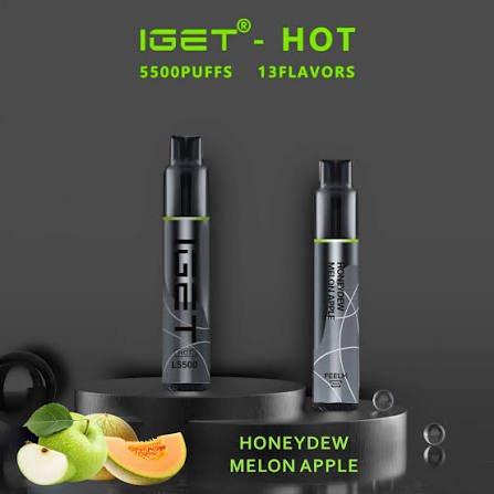 IGET HOT 5500 Puffs FIJI VAPOR IGET HOT 5500 Puffs FIJI VAPOR